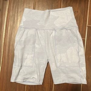 Aerie blue cami biker shorts